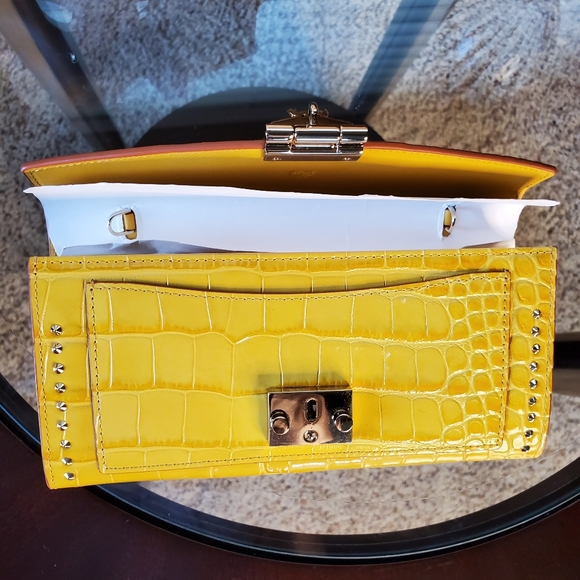 RARE MCM Crossbody PATRICIA Crocodile Wallet - Picture 7 of 8